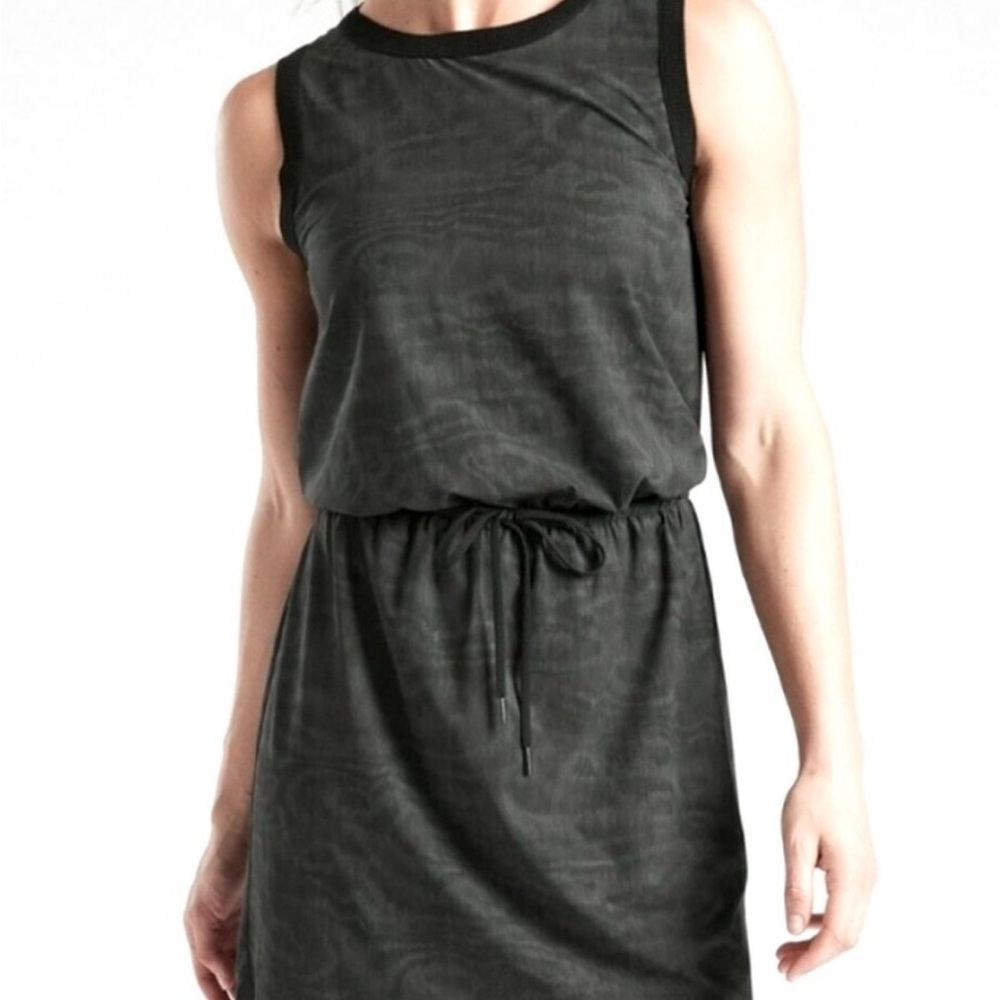 Athleta Dress Black Moire